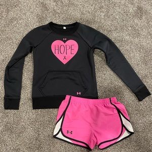 Girls Under armor set